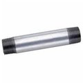 Anvil 1/2 x 6 Galvanized Steel Pipe Nipple, Lead Free, 150 PSI 0831016407